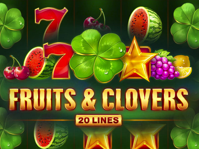 playson | Fruits & Clovers: 20 lines